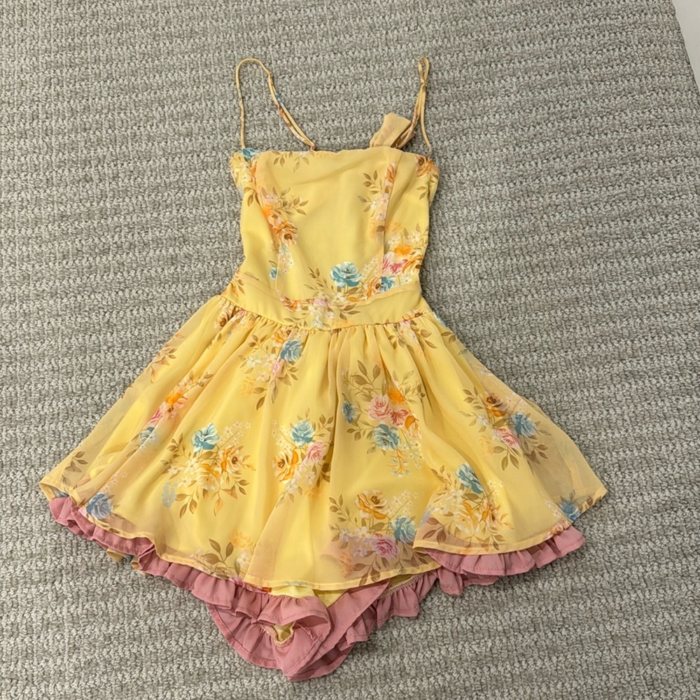 Floral Mini Dress